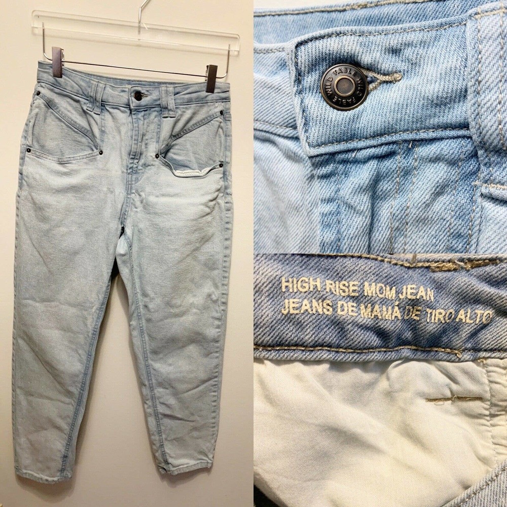 Wild Fable High Rise Mom Jean Light Wash